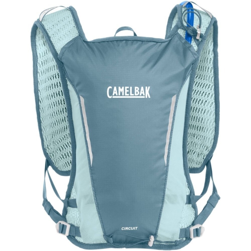Kamizelka do biegania damska z bukłakiem Camelbak Circuit Run Vest turkusowa