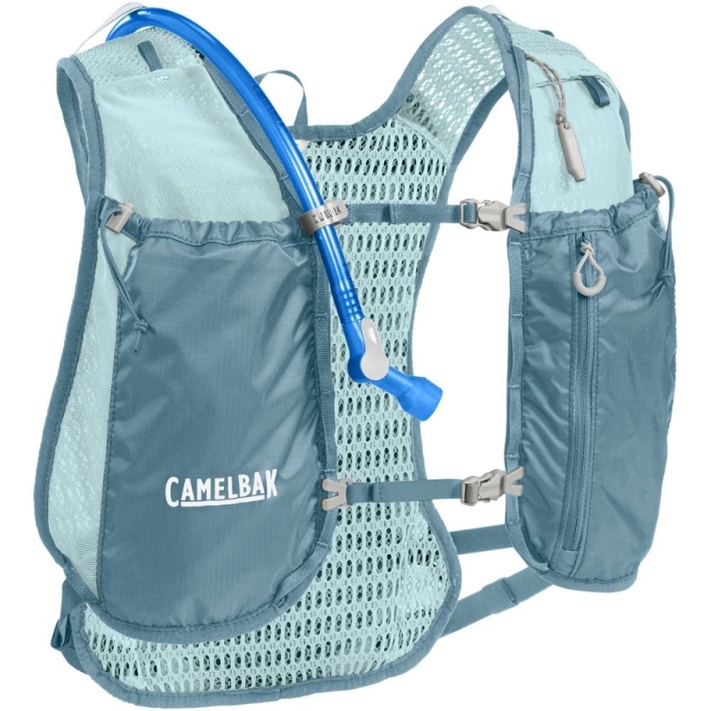 Kamizelka do biegania damska z bukłakiem Camelbak Circuit Run Vest turkusowa