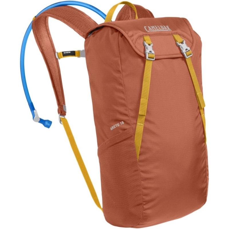 Plecak rowerowy Camelbak Arete 18 brązowo-złoty