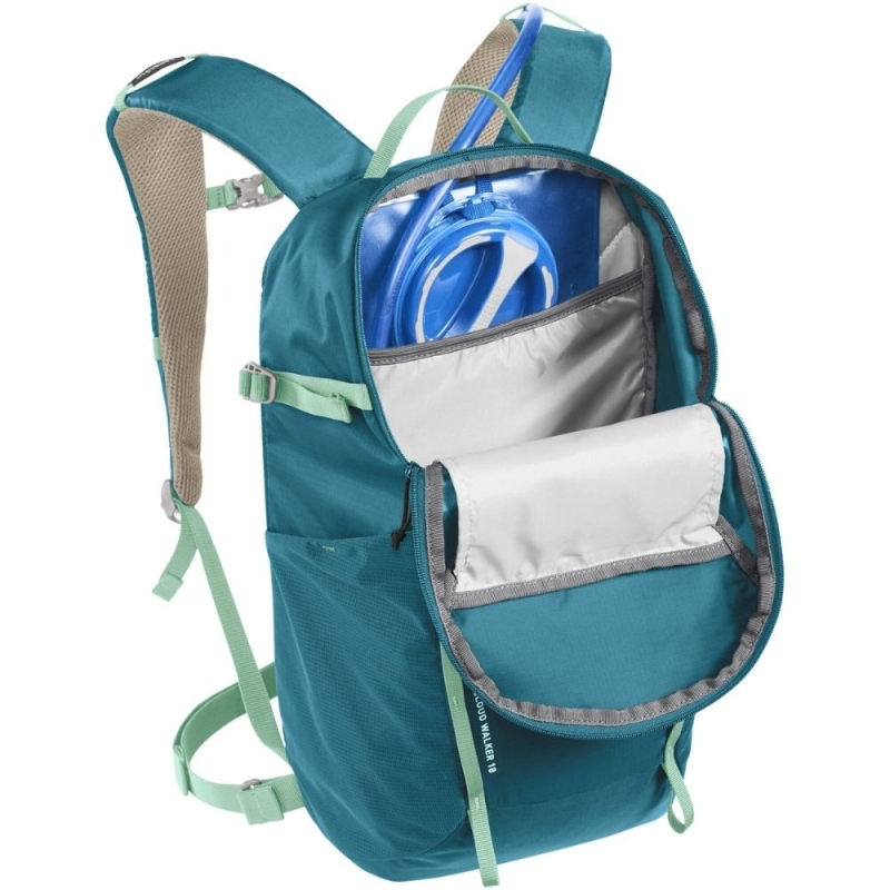 Plecak turystyczny z bukłakiem Camelbak Cloud Walker 18 turkusowy