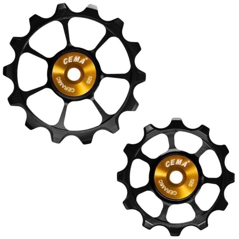 Kółka przerzutki CEMA Shimano 12s ceramiczne