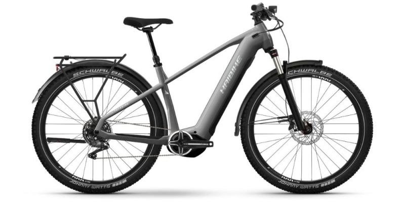 Rower elektryczny Haibike Trekking 7 High szary