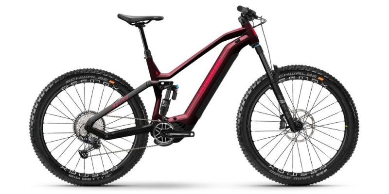 Rower elektryczny Haibike Nduro 7 czerwony