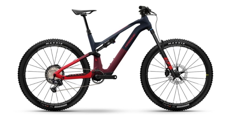 Rower elektryczny Haibike LYKE CF 11 czarno-czerwony