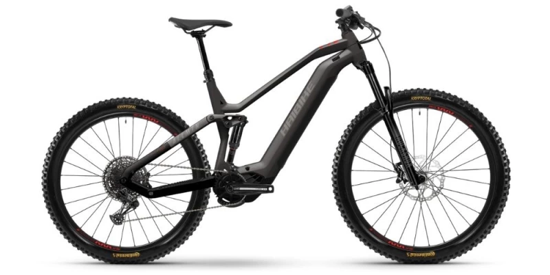 Rower elektryczny Haibike AllMtn 2 czarno-czerwony