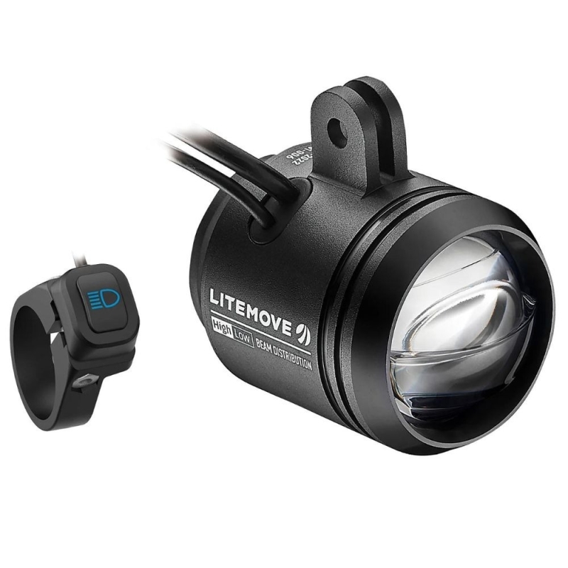 Lampa przednia Litemove AE-200U Speed Pedelec