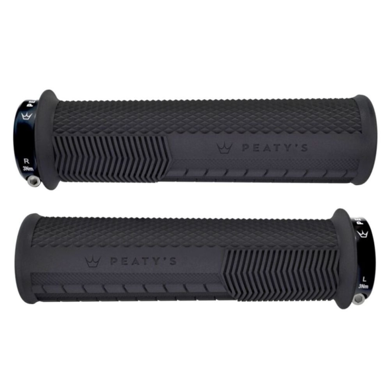 Gripy Peatys Monarch Knurl Thick czarne