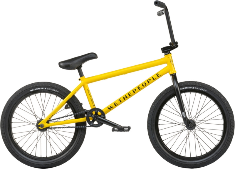 Rower BMX Wethepeople Justice żółty