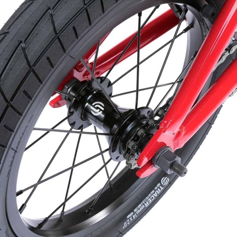 Rower BMX Wethepeople Riot czerwony
