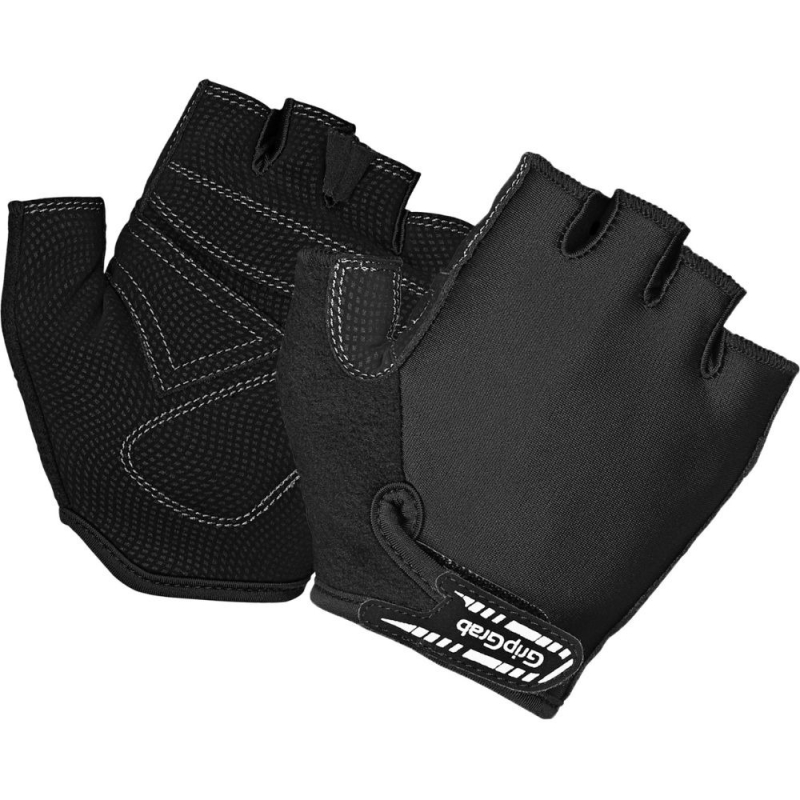 Rękawiczki krótkie dziecięce GripGrab X-Trainer czarne