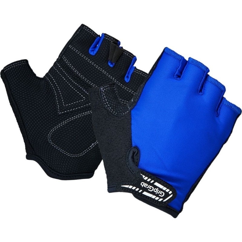 Rękawiczki krótkie dziecięce GripGrab X-Trainer niebieskie