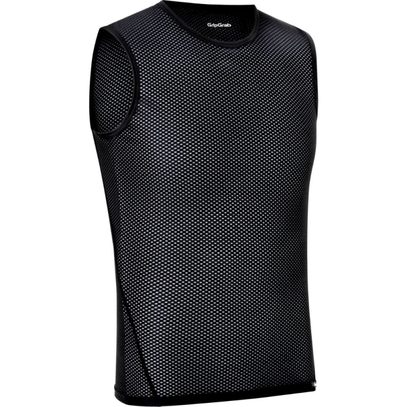 Podkoszulek bez rękawów GripGrab Ultralight Mesh czarny