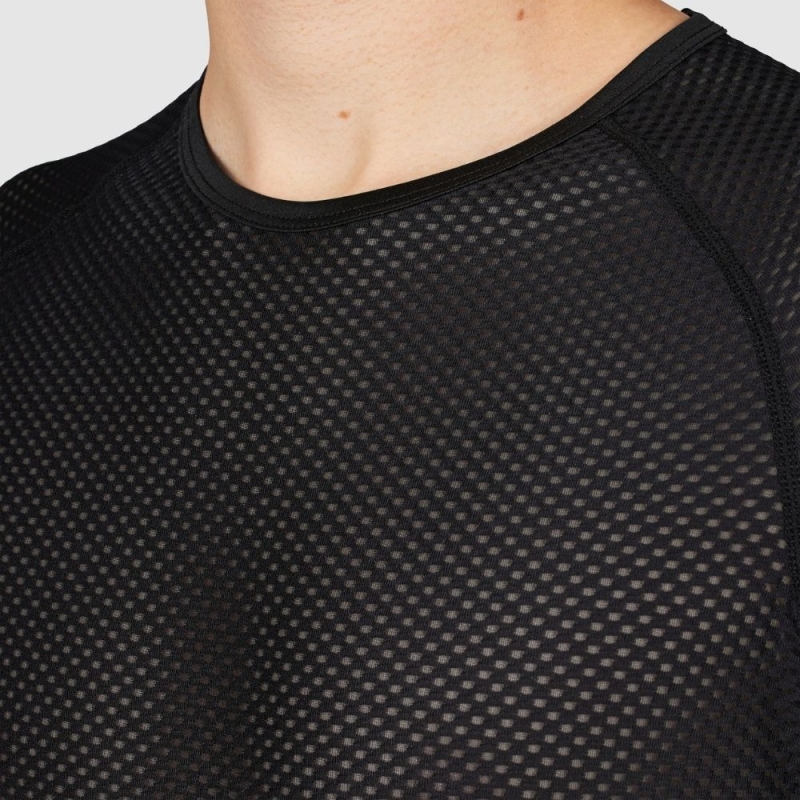 Podkoszulek z krótkim rękawem GripGrab Ultralight Mesh czarny