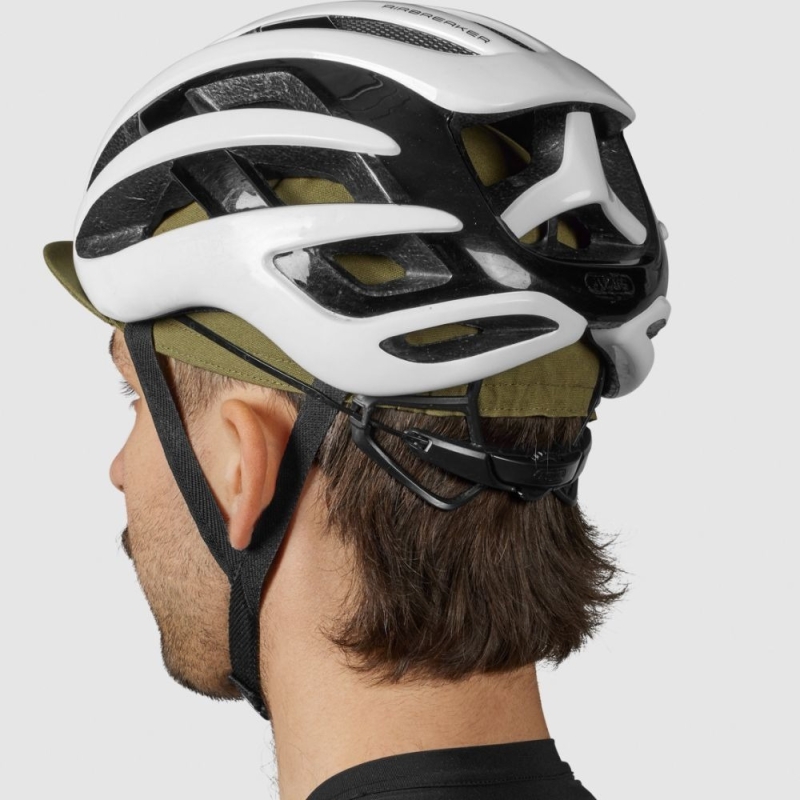 Czapka kolarska GripGrab Classic Cotton oliwkowa