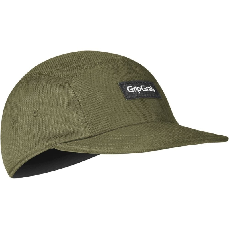 Czapka z daszkiem GripGrab 5 Panel oliwkowa