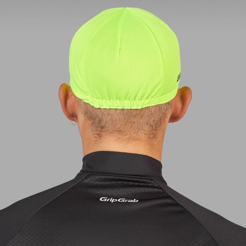 Czapka kolarska GripGrab Lightweight Summer żółta