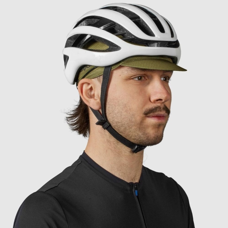 Czapka kolarska GripGrab Lightweight Summer oliwkowa