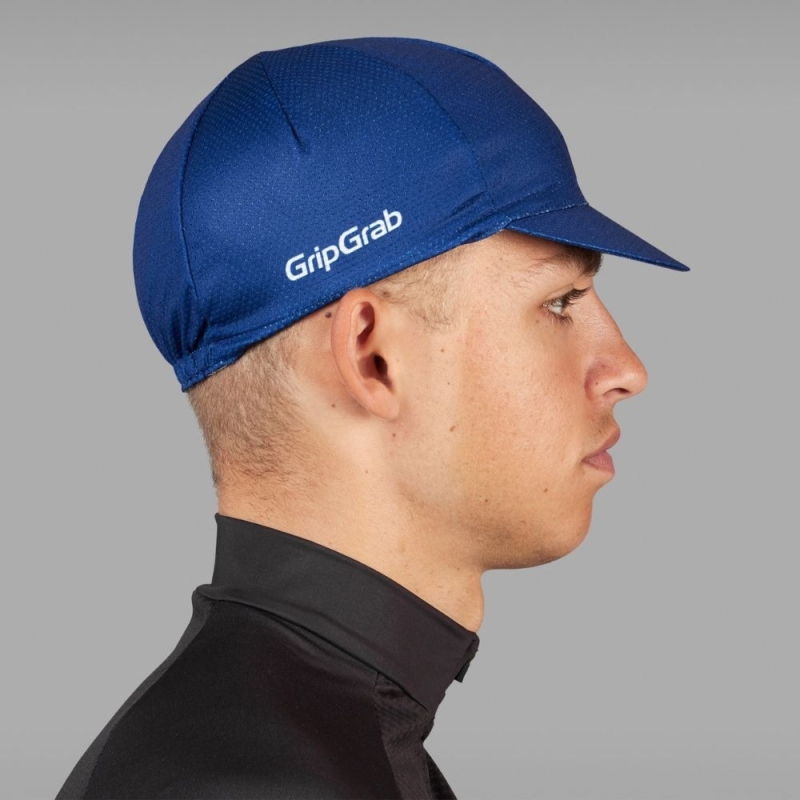 Czapka kolarska GripGrab Lightweight Summer granatowa