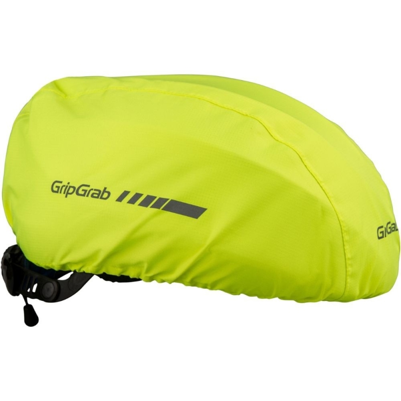 Osłona przeciwdeszczowa na kask GripGrab Waterproof Helmet Cover żółta