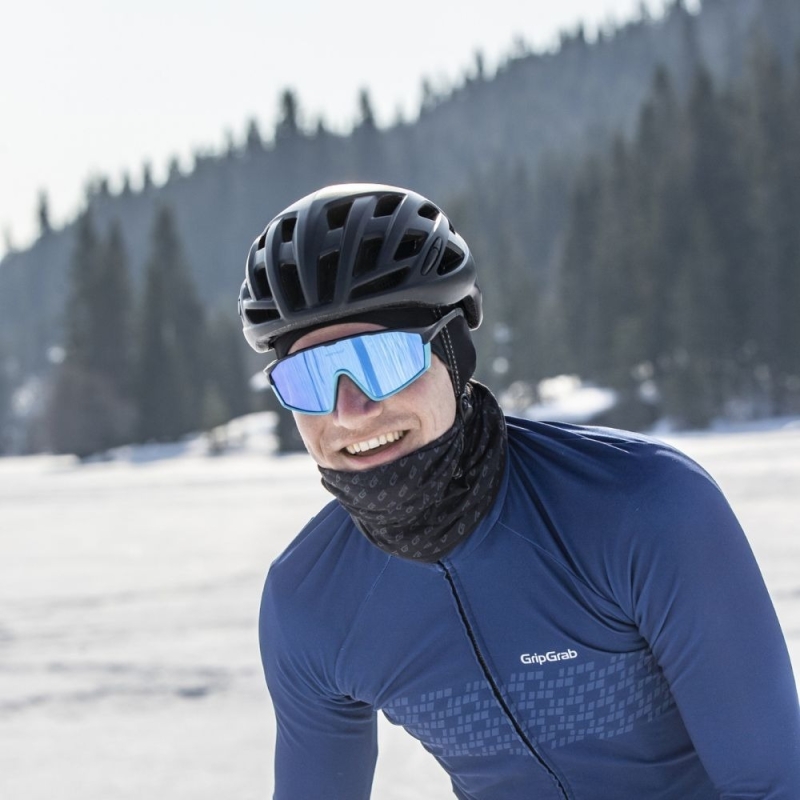 Komin GripGrab Multifunctional Fleece Thermal czarny