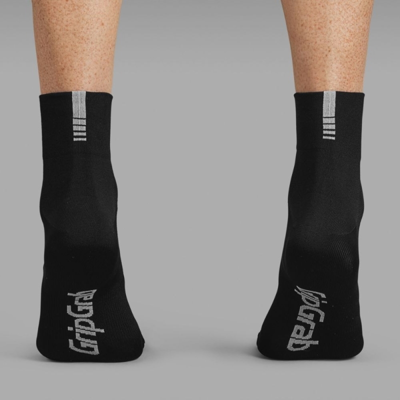 Skarpetki GripGrab Lightweight SL Short Cut Summer czarne
