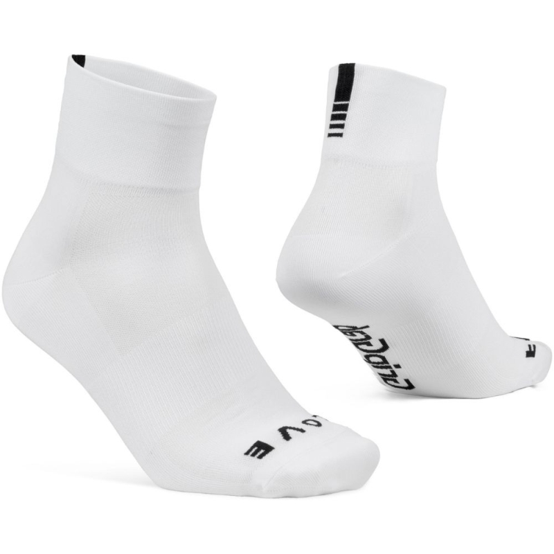 Skarpetki GripGrab Lightweight SL Short Cut Summer białe
