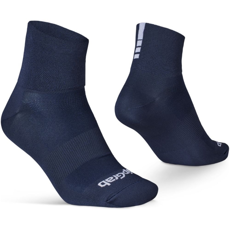 Skarpetki GripGrab Lightweight SL Short Cut Summer granatowe