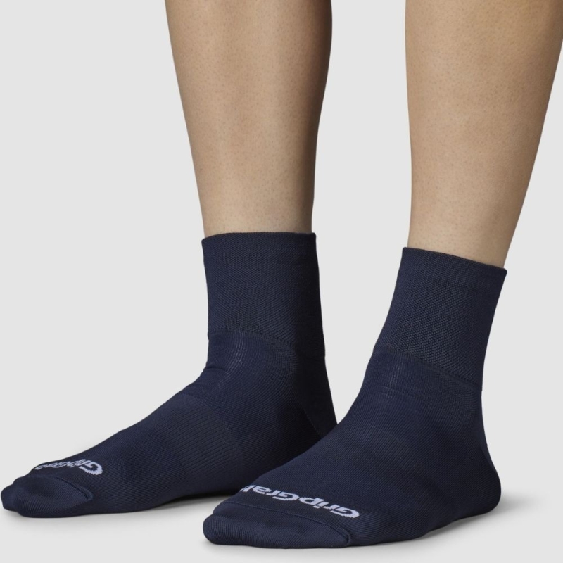 Skarpetki GripGrab Lightweight SL Short Cut Summer granatowe