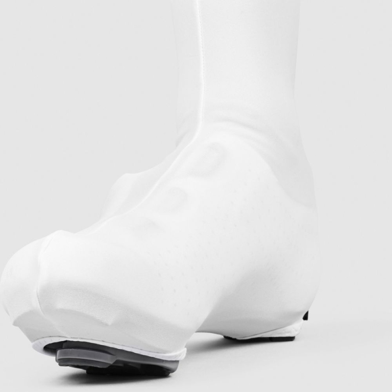 Ochraniacze na buty GripGrab RaceAero 2 Lightweight białe