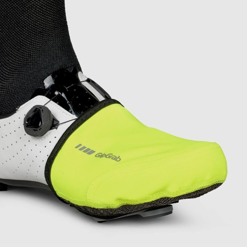 Noski na buty GripGrab Windproof Road żółte