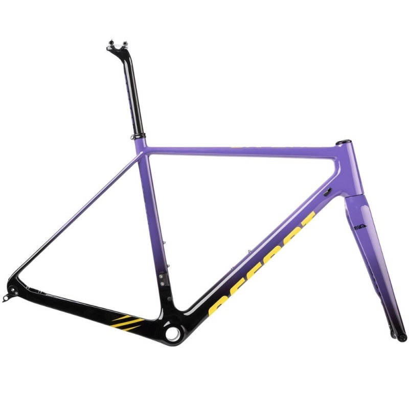Rama przełajowa Accent CX-One Carbon fioletowa