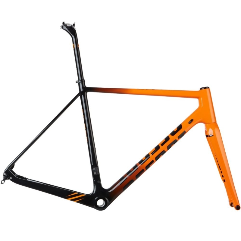 Rama przełajowa Accent CX-One Carbon pomarańczowa