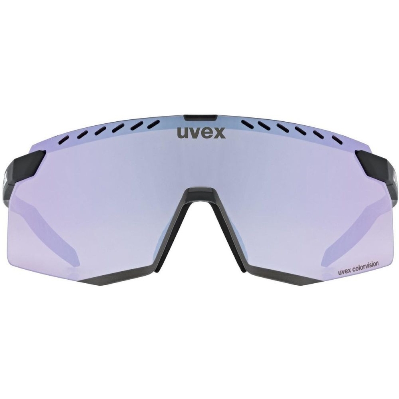 Okulary rowerowe Uvex Pace Stage CV czarne (różowe soczewki)