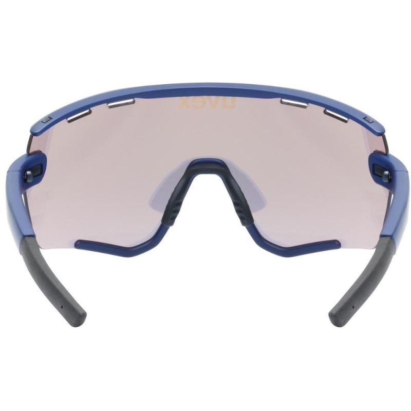 Okulary rowerowe Uvex Sportstyle 236 Set niebiesko-żółte