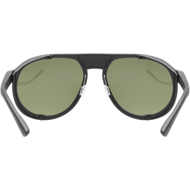 Okulary Uvex MTN Classic Pure czarne (czerwone soczewki)