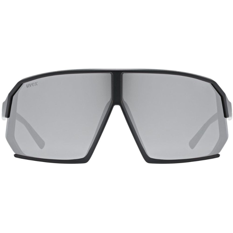 Okulary rowerowe Uvex Sportstyle 237 czarne (srebrne soczewki)