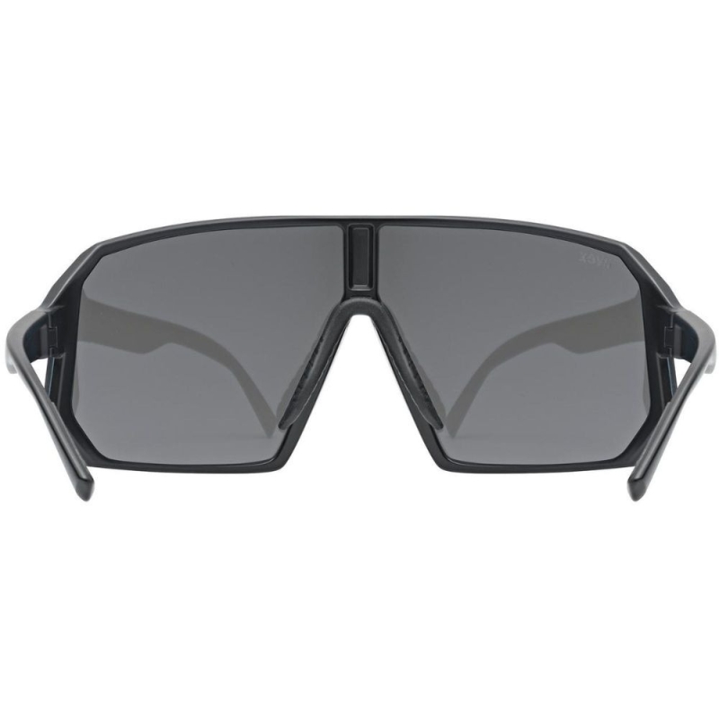 Okulary rowerowe Uvex Sportstyle 237 czarne (srebrne soczewki)