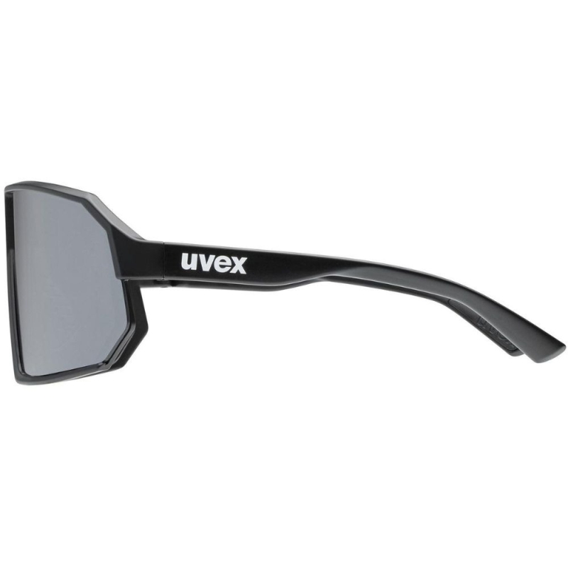 Okulary rowerowe Uvex Sportstyle 237 czarne (srebrne soczewki)
