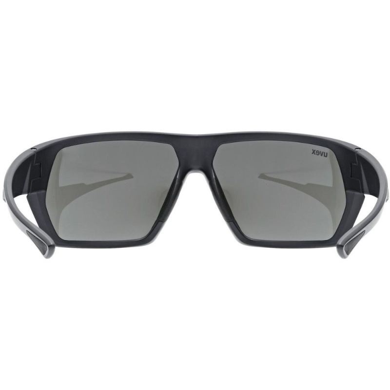Okulary rowerowe Uvex Sportstyle 238 czarne (srebrne soczewki)