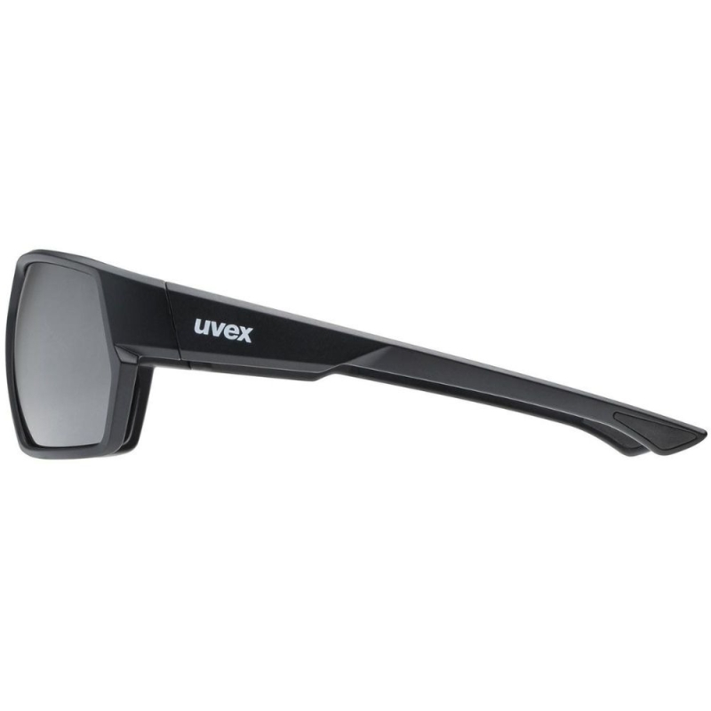 Okulary rowerowe Uvex Sportstyle 238 czarne (srebrne soczewki)