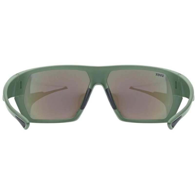 Okulary rowerowe Uvex Sportstyle 238 zielone (zielone soczewki)