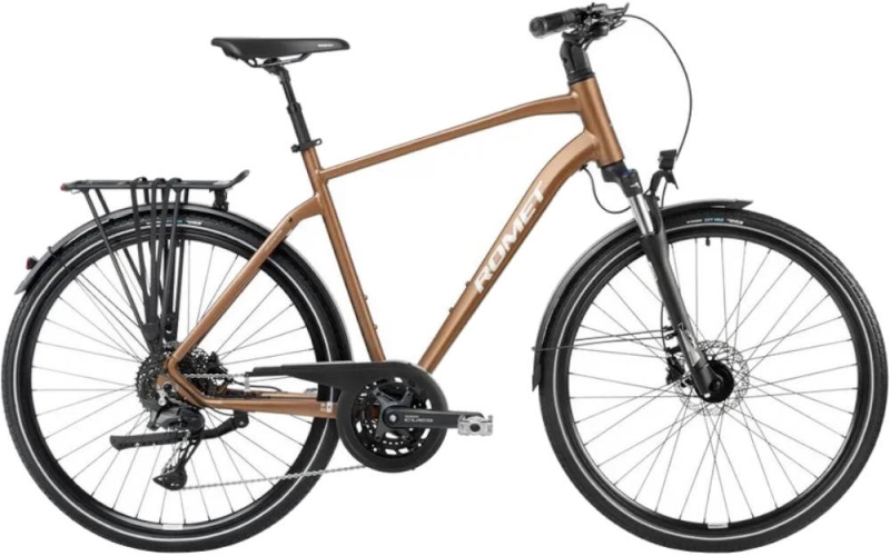 Rower trekkingowy Romet Wagant 6 CS brązowy