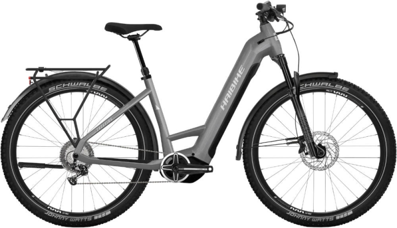 Rower elektryczny Haibike Trekking 7 Low szary