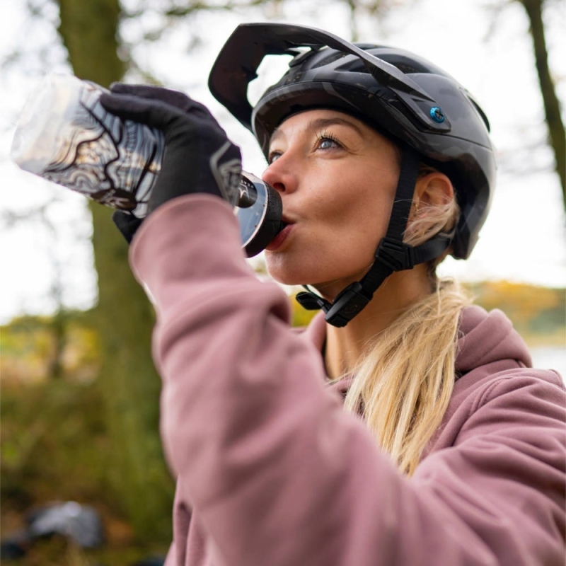 Bidon Peatys Fidlock Lockin Bottle Topo Clear