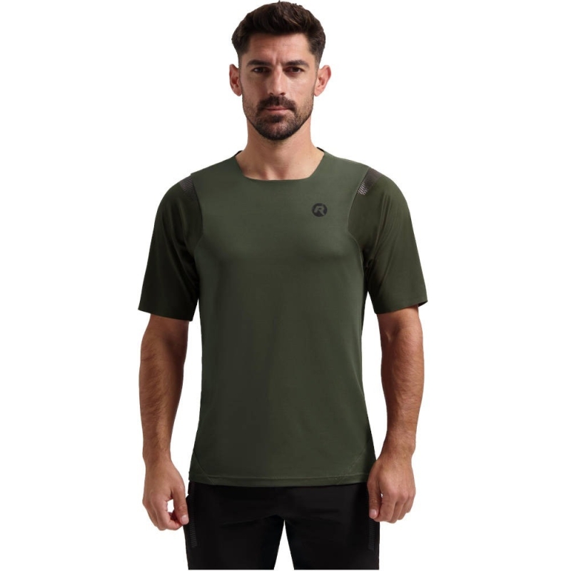 Koszulka rowerowa Rogelli Advntr Distance zielona