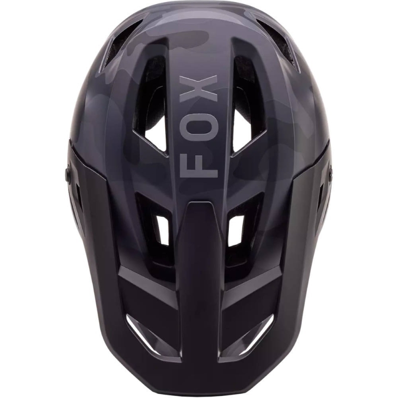 Kask rowerowy Fullface Fox Rampage Camo MIPS czarno-szary