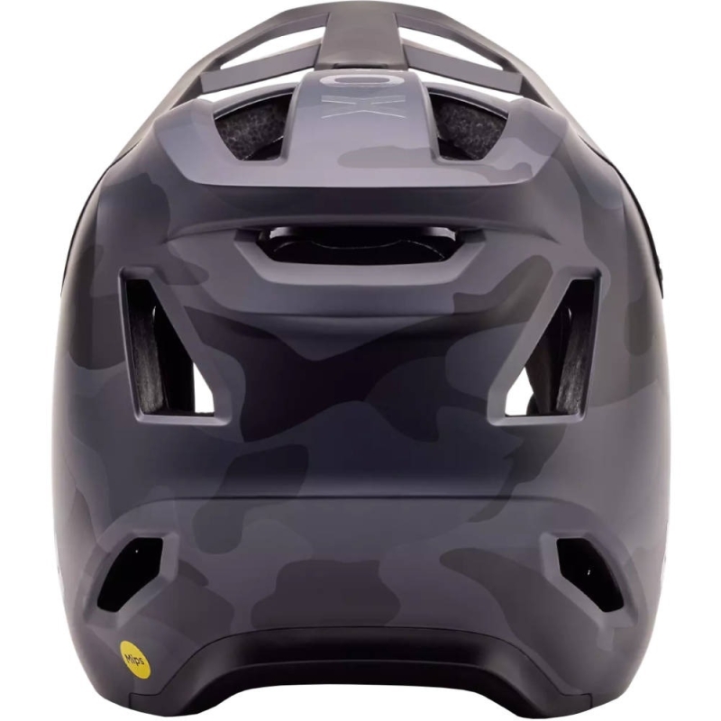 Kask rowerowy Fullface Fox Rampage Camo MIPS czarno-szary