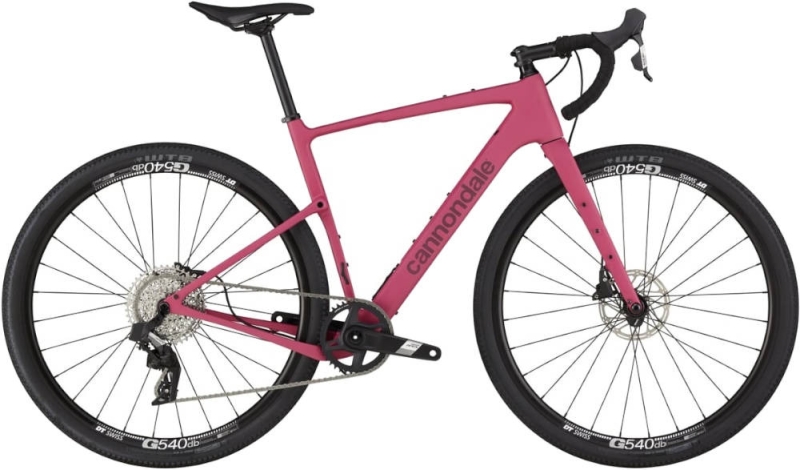 Rower gravel Cannondale Topstone Carbon Apex AXS różowy