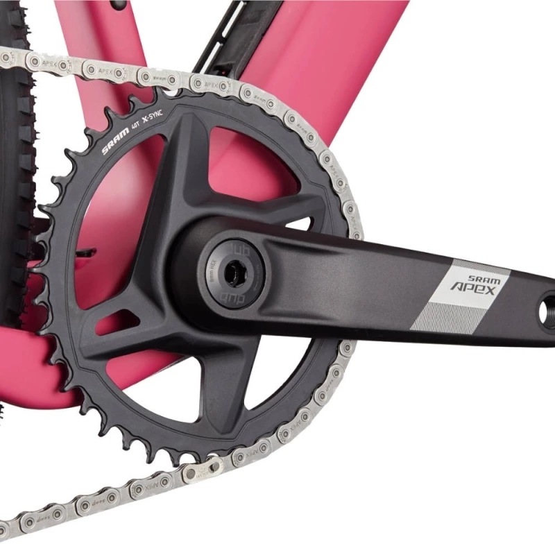 Rower gravel Cannondale Topstone Carbon Apex AXS różowy