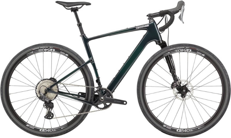 Rower gravel Cannondale Topstone Carbon 2 Lefty zielony